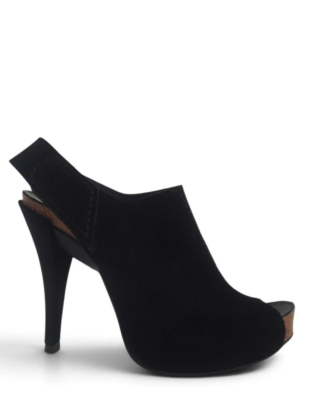 PEDRO GARCIA Pumps Anatomically Contoured Cork Footbed Platform Stiletto Heel 7